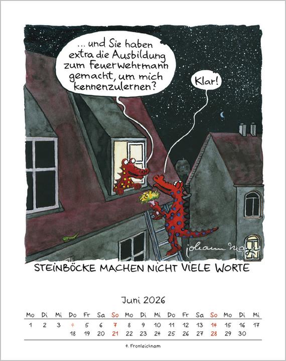 Produktbild Steinbock 2026 (19 x 24 cm)