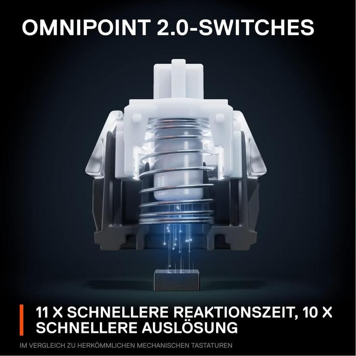 Actual product image SteelSeries Apex Pro (US, Cable, Wireless)