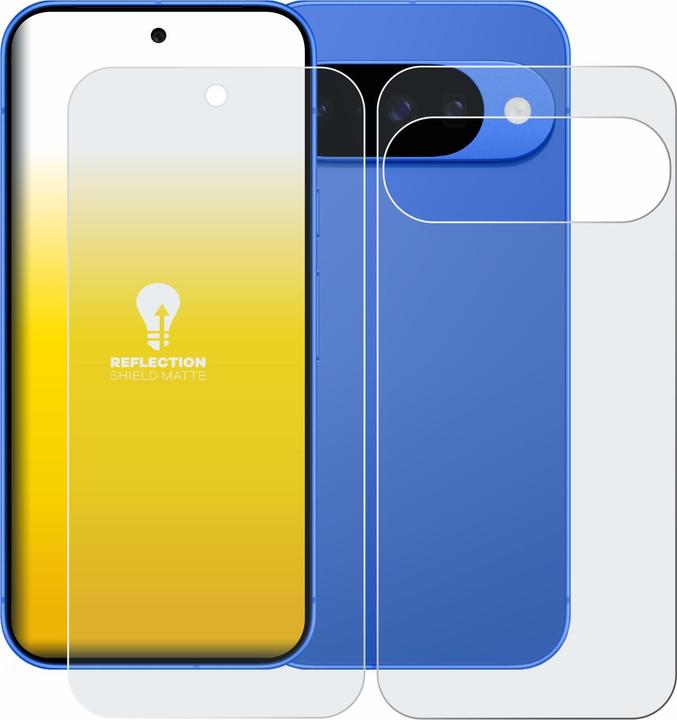 Produktbild upscreen Schutzfolie für Google Pixel 10 (Display+Rückseite) Displayschutz Displayschutzfolie Folie Matt E (1 Stk., Google Pixel 10)