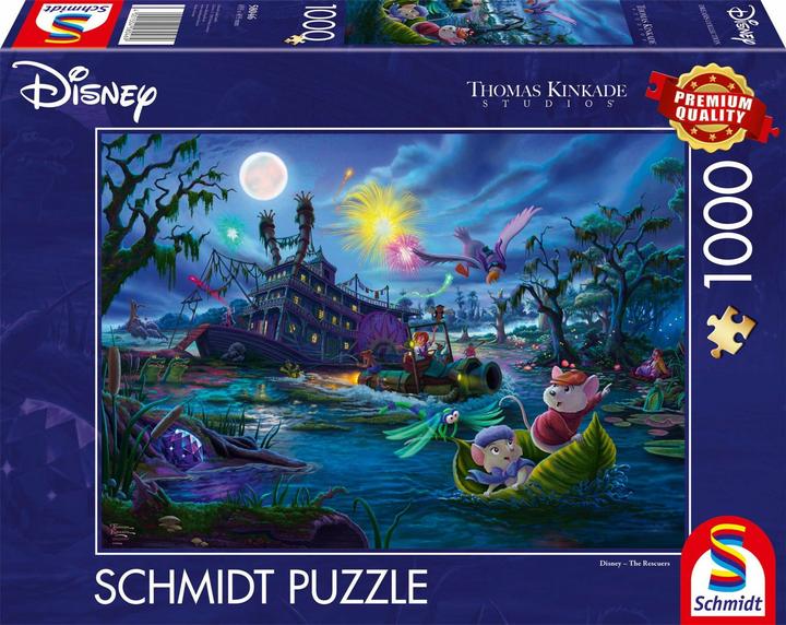 Schmidt Spiele SSP Disney, The Rescuers (1000 pièces)