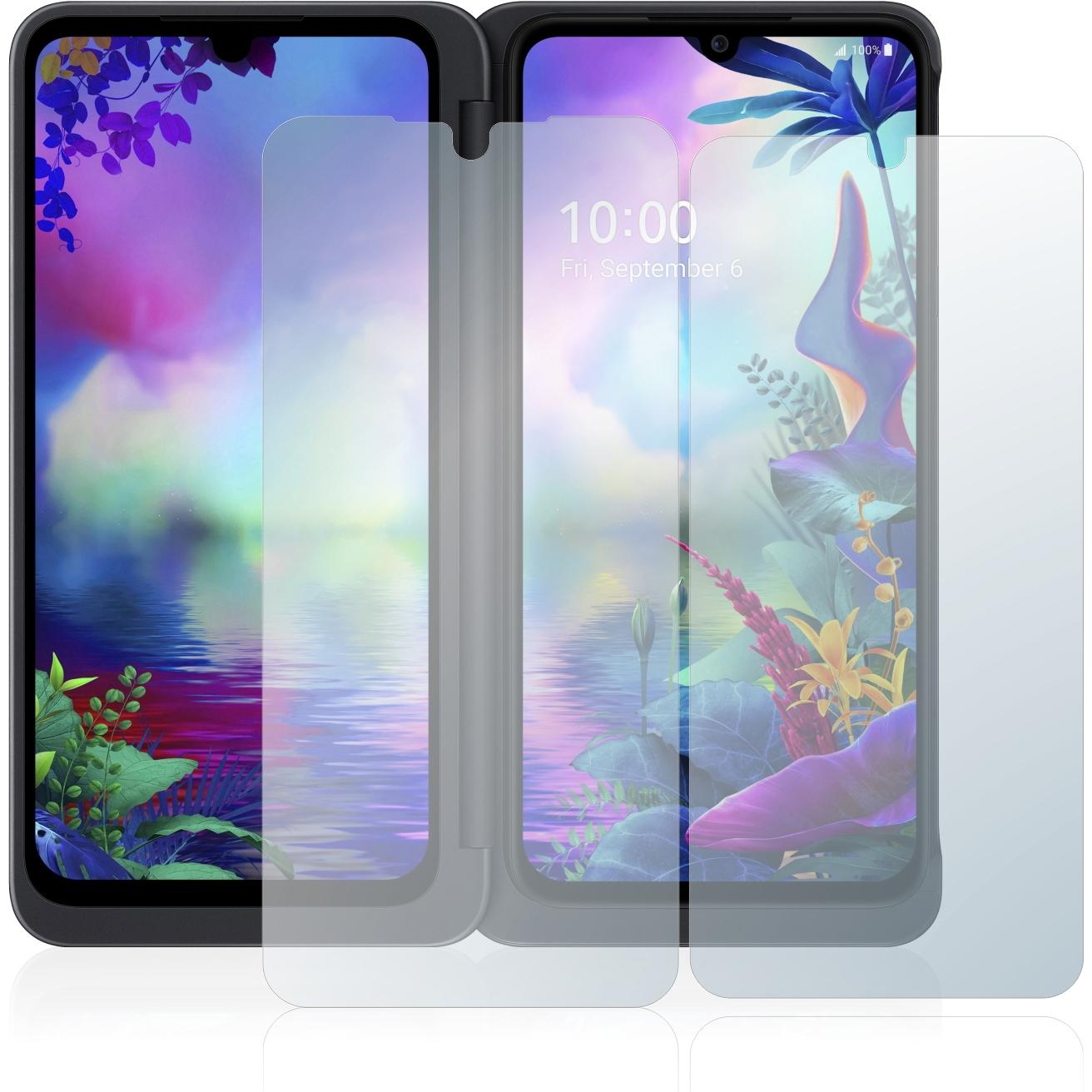Thumbnail - BROTECT AirGlass Panzerglasfolie (3 Stück, LG G8X ThinQ), Smartphone Schutzfolie, Transparent