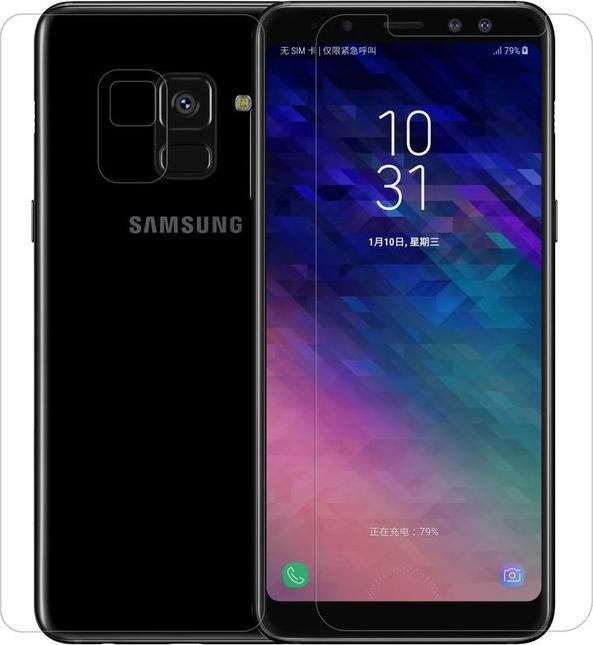 Actual product image Nillkin Super Clear Series (1 pcs., Samsung Galaxy A8 (2018))