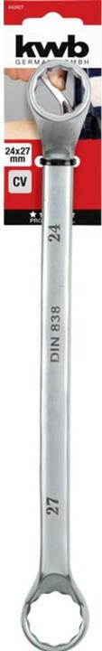 Actual product image kwb 442427 Ring spanner 1 piece 24 - 27 mm (27 mm, 24 mm)