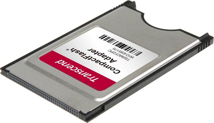 Actual product image Transcend PCMCIA Compact Flash Adapter (PCMCIA)