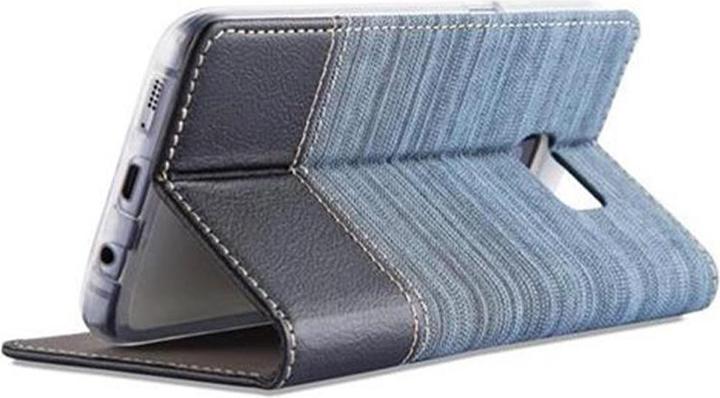 Actual product image Cadorabo Book Jeans Optics Cover (Samsung Galaxy S7 Edge)