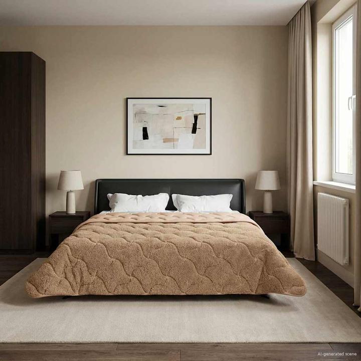 Produktbild vidaXL Mikrofaser-Bettwäsche (Duvetbezug, 240 x 260 cm)