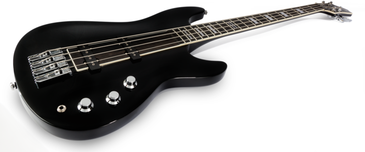 Produktbild Hagstrom Bassgitarre, Super Swede, Black Gloss (E-Gitarre)