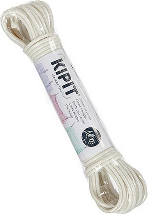 Produktbild Kipit Wäscheleine Weiss PVC 10 m (12 Stück) (10 m)