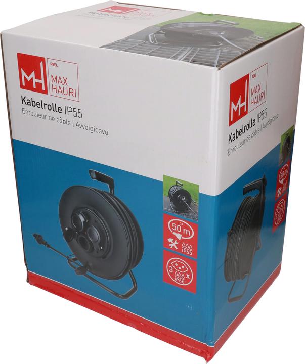 Immagine prodotto Max Hauri REEL 3x Typ 13, IP55 (50 m, 1.50 mm².)