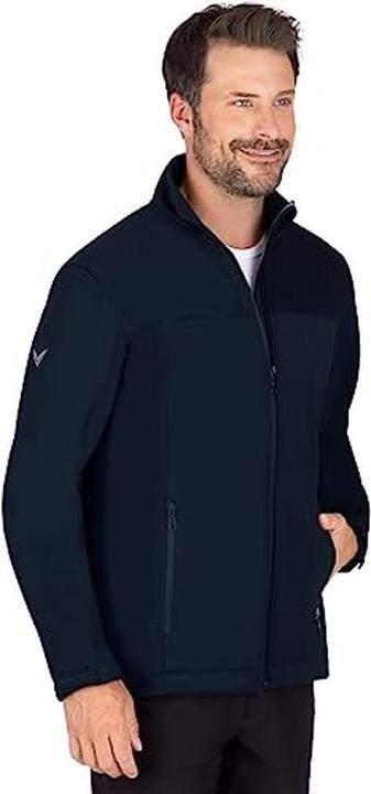 Produktbild Trigema Softshelljacke mit elastischer Mikrofaser, klassische Uniseks-Schnitt, stehkragen und langärmlig (4XL)