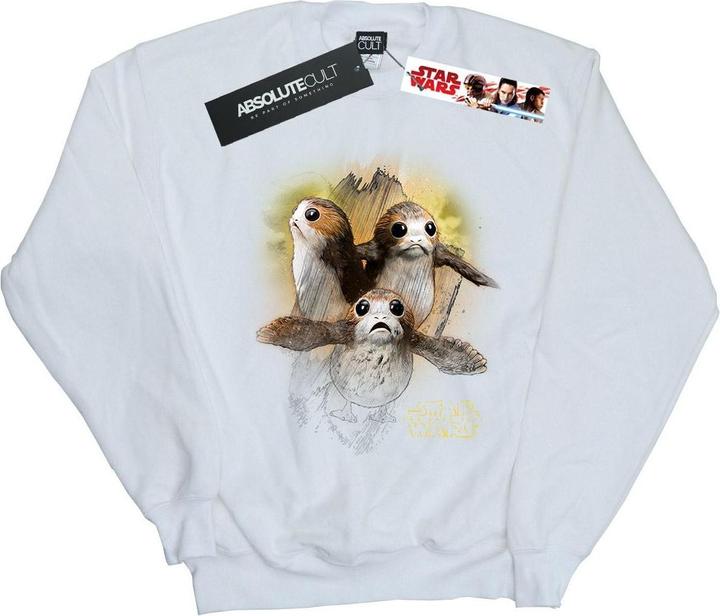 Produktbild Star Wars The Last Jedi Porgs Brushed Sweatshirt Jungen (152, 158)