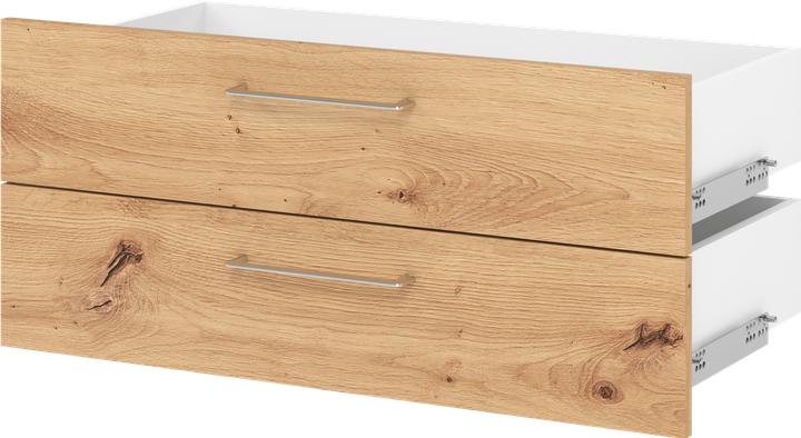 Hammerbacher Schubladen 80 cm, 1 OH, BS, Asteiche