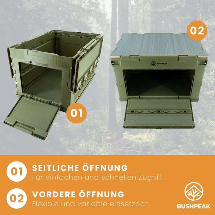 Image du produit Army Shop Boîte de rangement pliable - Flexbox 50L (50 l)