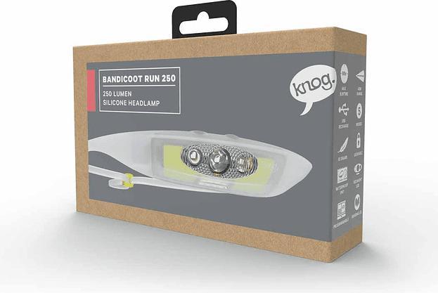 Produktbild knog. Stirnlampe Bilby Run, Blau (400 lm)
