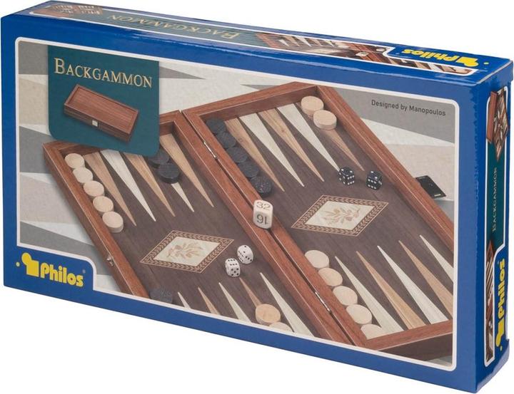 Produktbild Philos Backgammon Kythira (Deutsch, 2 Spieler)