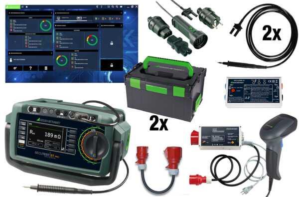 Actual product image Gossen Goss 3p/Welding Package Secutest St Pro M708d (CAT II 250V)