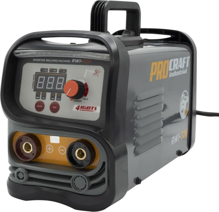 Procraft industrial RWI-320 inverter welding machine 5.3 kW 20 - 160 A MMA + welding shield + wire