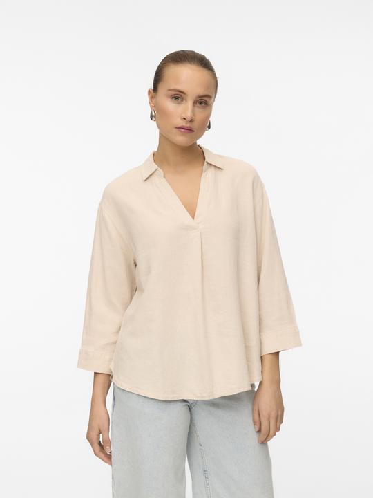 Actual product image Vero Moda Vmlinn 3/4 Top Wvn Ga Noos (XS)