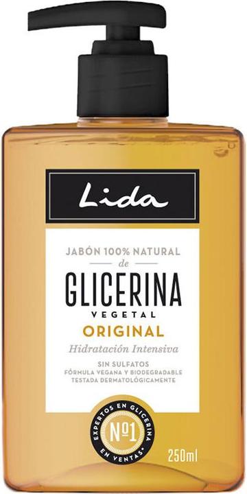 Actual product image Biosei Lida Glycerin Hand Soap with Dispenser 250ml (Liquid soap, 250 ml)
