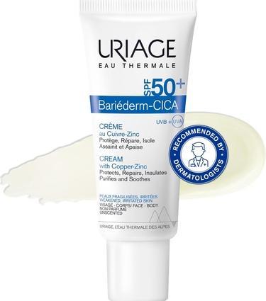Image du produit Uriage Bariéderm Cica-Crème SPF50 crème (40 ml, Crème 24h, SPF 50)
