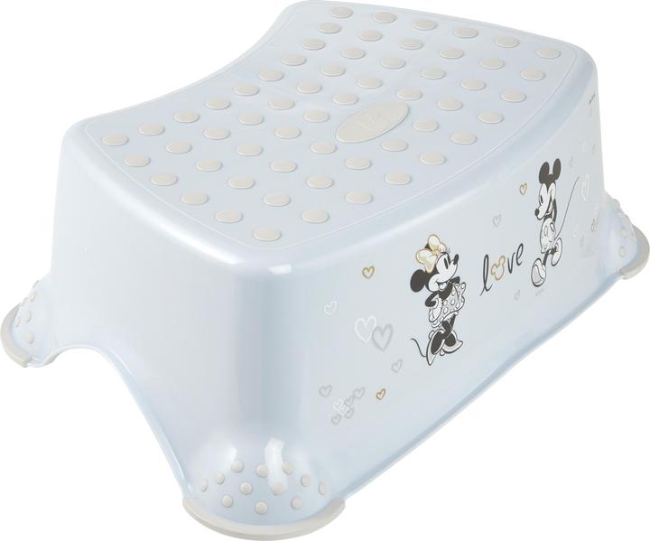 Actual product image keeeper kids step stool "tomek mickey", pastel blue
