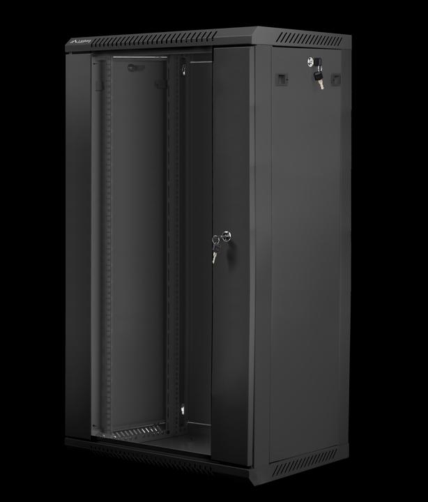 Actual product image Lanberg WF01-6422-10B Rack 22U Wall Mounted Shelf (22 RU, 19 inch rack)