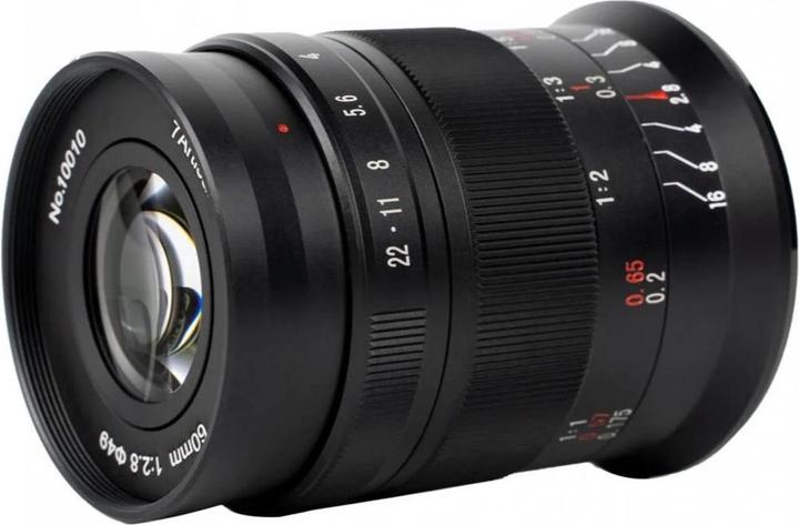 Image du produit 7artisans 60 mm F/2.8 Macro Mark II (Canon RF, APS-C / DX)