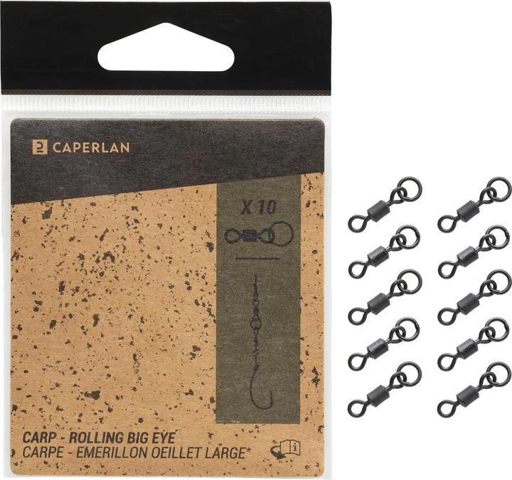 Immagine prodotto Caperlan Girello con anello in acciaio inox set da 10