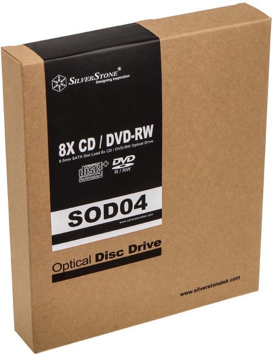 Immagine prodotto Silverstone SST-SOD04 (Unità DVD, Unità CD, Masterizzatore DVD)