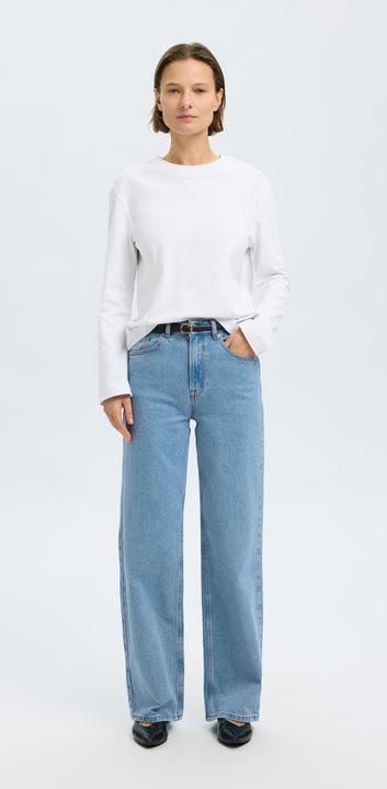 Produktbild Selected Hellblaue Wide Fit Jeans (W27/L30)