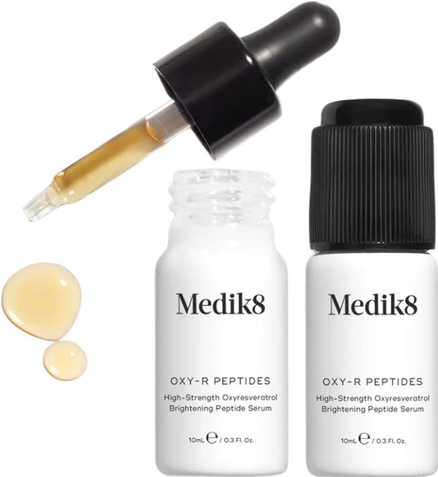 Actual product image Medik8 Oxy-R Peptide High-Strength Oxyresveratrol Brightening Peptide Serum 2x10ml (20 ml)