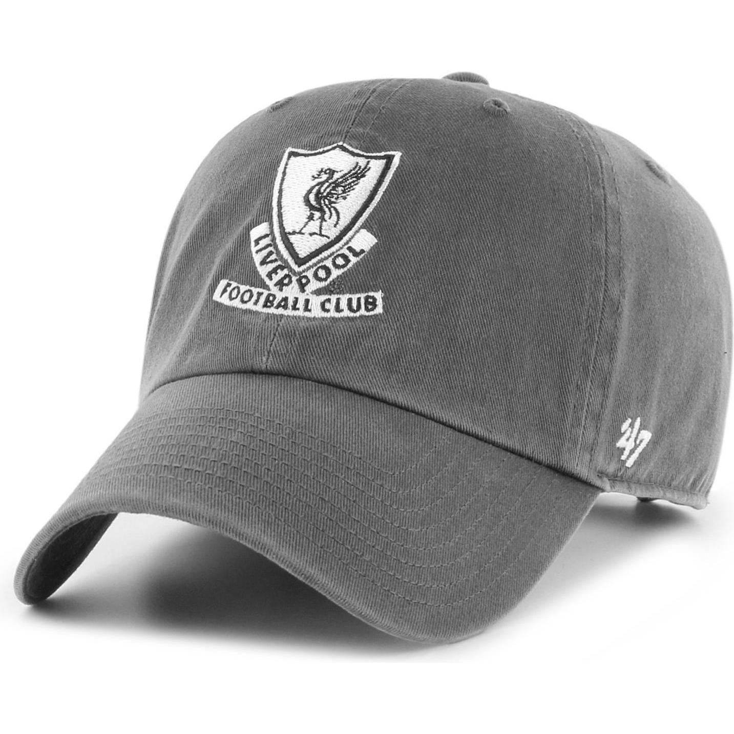 47 Brand, Herren, Cap, Relaxed Fit FC Liverpool, Grau, (One Size)