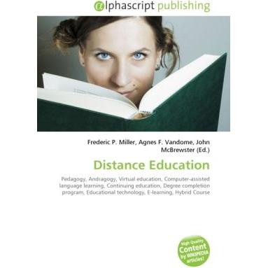 Distance Education, Fachbücher von Agnes F. Vandome, Frederic P. Miller, John McBrewster