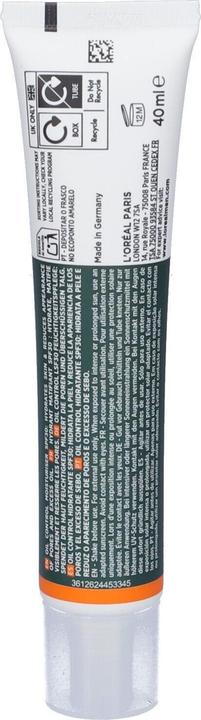 Produktbild L'Oréal Paris L'OrÃ©al Paris - Feuchtigkeitscreme gegen Hautunreinheiten SPF 30 Men Expert Derma Control (50 ml, Tagescreme, SPF 30)