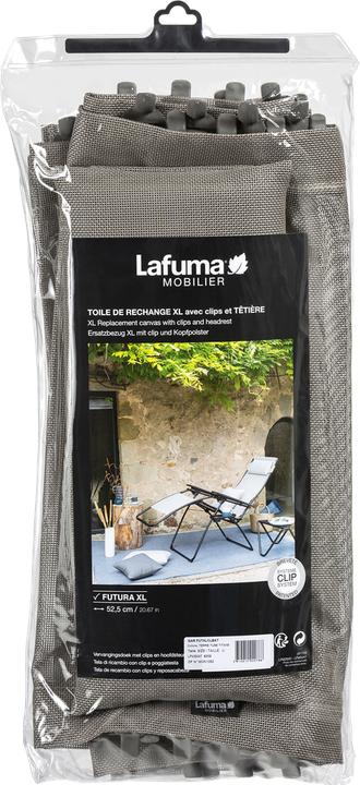 Image du produit Lafuma Futura Kit Toile de rechange XL Clip pour Relax Rsx XL - Rsxa XL- Rsxa Clip XL - Futura XL