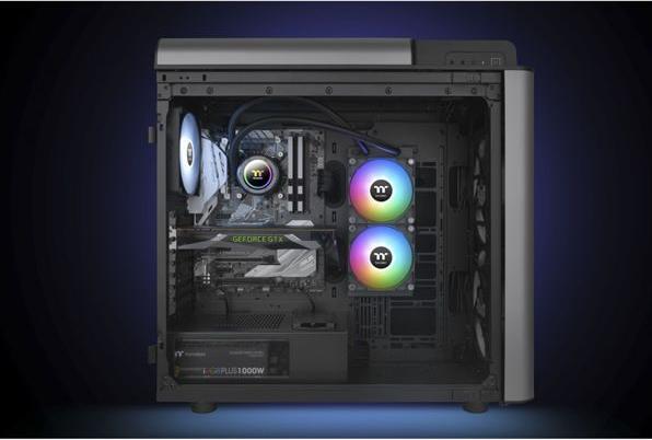 Produktbild Thermaltake Cooler TH240 ARGB Sync AIO Wasserkühlung CL-W361-PL12SW-A