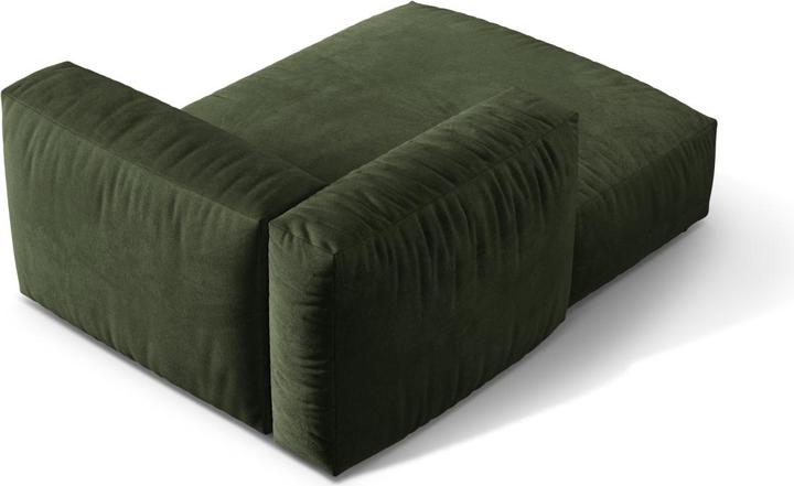 Image du produit Micadoni Chaise longue modulable gauche, "Martina", 1 Place, 176x123x75 Fabriqué en Europe (Recamière)