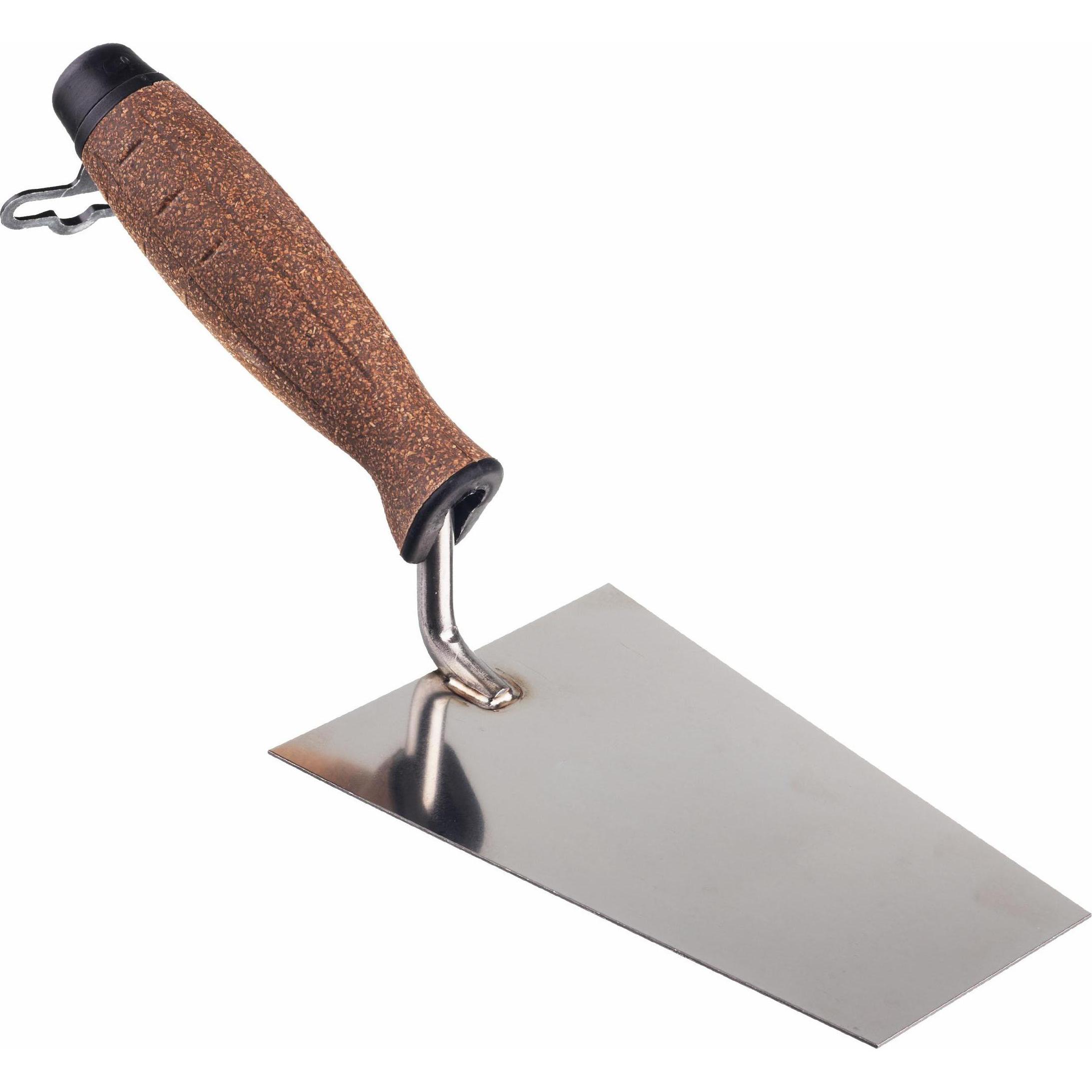 Awtools, Cazzuola + Spatola, Kielnia Trapezowa Nierdzewna 150mm Uchwyt Z Korka