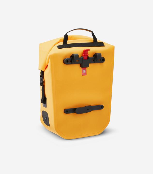 Image du produit Btwin Sacoche vélo 900 27L imperméable orange (27 l, Sacoches)