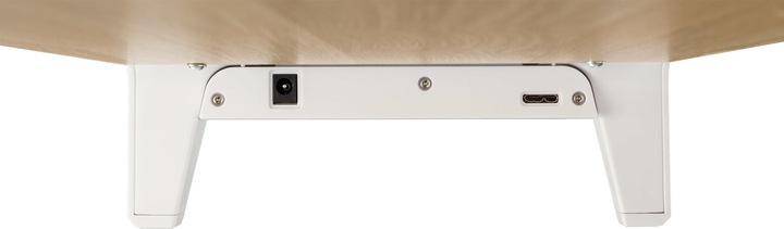Actual product image InLine Monitor Podest+ with 2x USB 3.2 Gen1 and QC3 charging ports