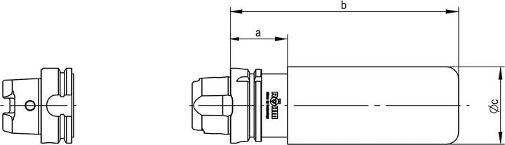 Actual product image Röhm Lubrication tool Lubritool 100 HSK