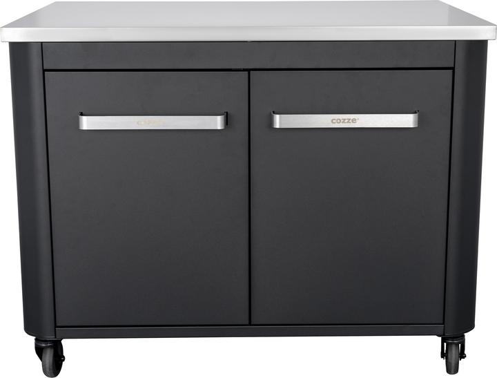 Cozze mit Edelstahlplatte