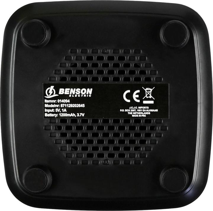 Produktbild Benson Electric Bluetooth-Lautsprecher + tanzendes Licht (3 h)