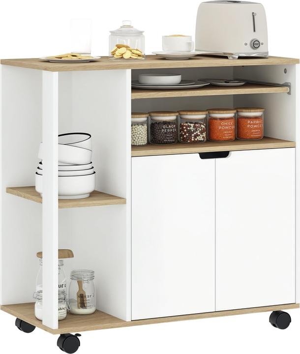 Homcom Chariot de cuisine