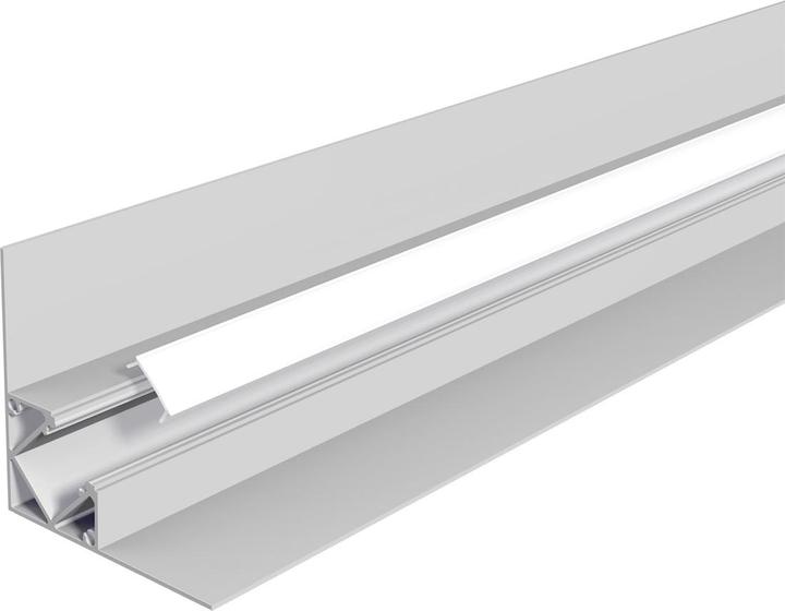 Produktbild EVN APTB3AM200 Alu-Profil m. Abdeckung opal 2m (2000 mm, 56.30 mm, 12.50 mm)