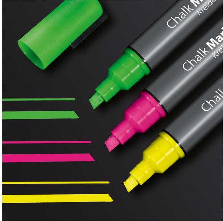 Produktbild Sigel Kreide Marker (Mehrfarbig, 5 mm, 3 x)