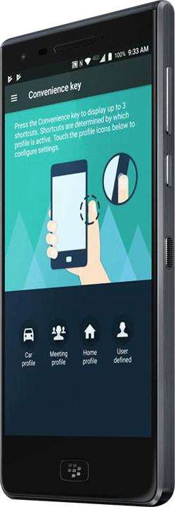 Produktbild BlackBerry Motion (32 GB, Black, 5.50", Single SIM, 12 Mpx, 4G)