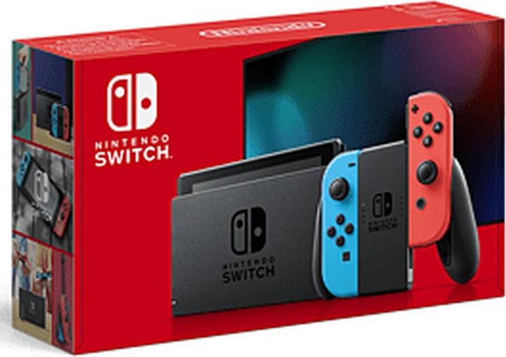 Nintendo Switch Console - Neon Red/Neon Blue (UK) (Switch)