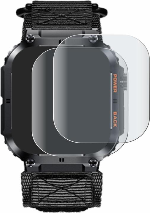 Produktbild BROTECT Fullscreen für Megalith K57PRO Schutzfolie Displayschutz Folie Matt Entspiegelungsfolie