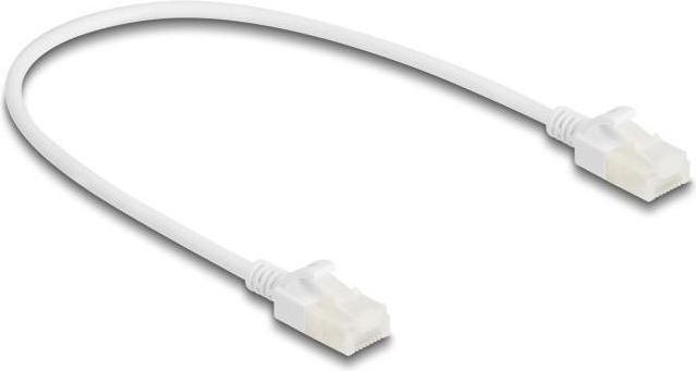 Actual product image Delock RJ45 network cable Cat.6A plug to plug with robu (U/UTP, CAT6a, 0.30 m)